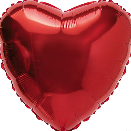 Valentine's Heart Foil Balloon Bunch!