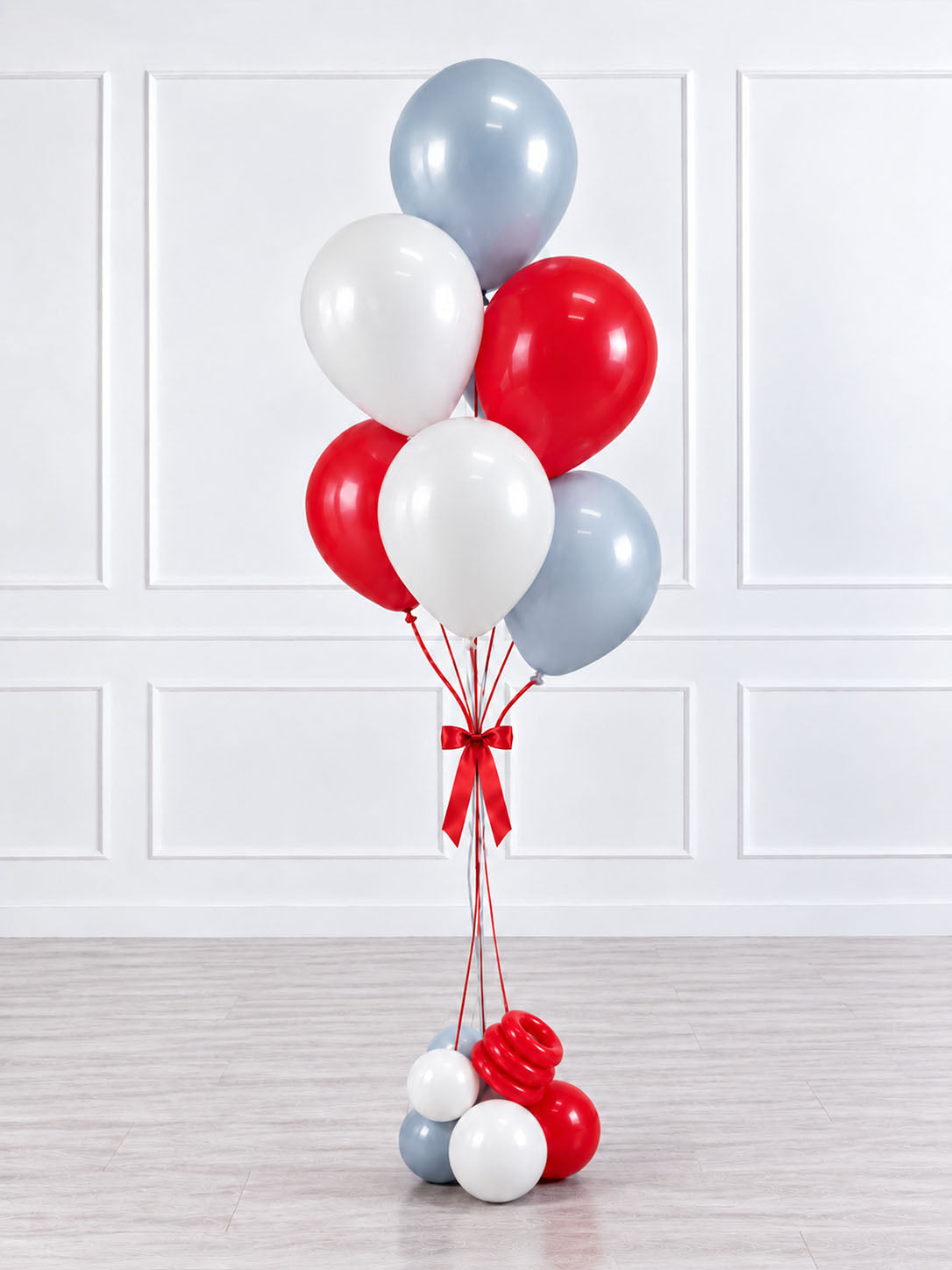 Ana Karina Balloons scarlet frost balloon bunch plus