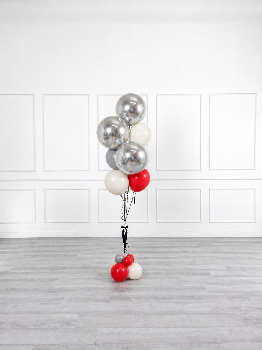 Ana Karina Balloons scarlet frost balloon bunch orbz luxe