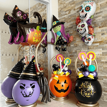 Halloween Cauldron Balloon Surprise