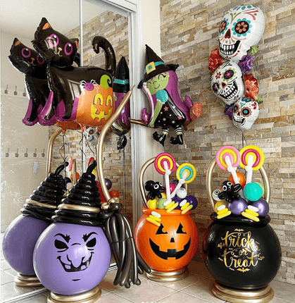 Halloween Cauldron Balloon Surprise