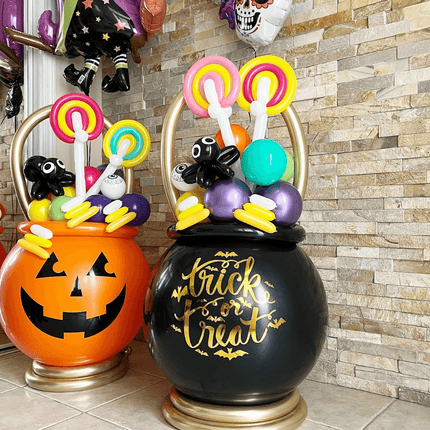 Halloween Cauldron Balloon Surprise