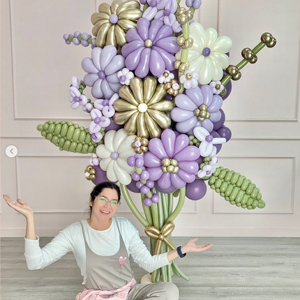 Maxi Floral Balloon Tower