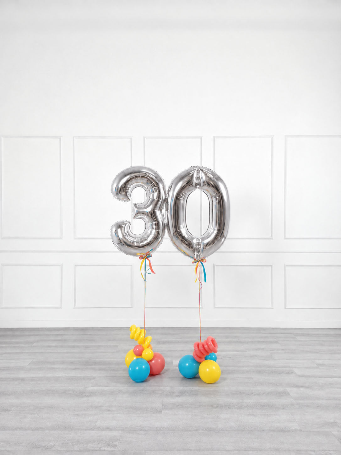 Ana Karina Balloons summer pop foil numbers