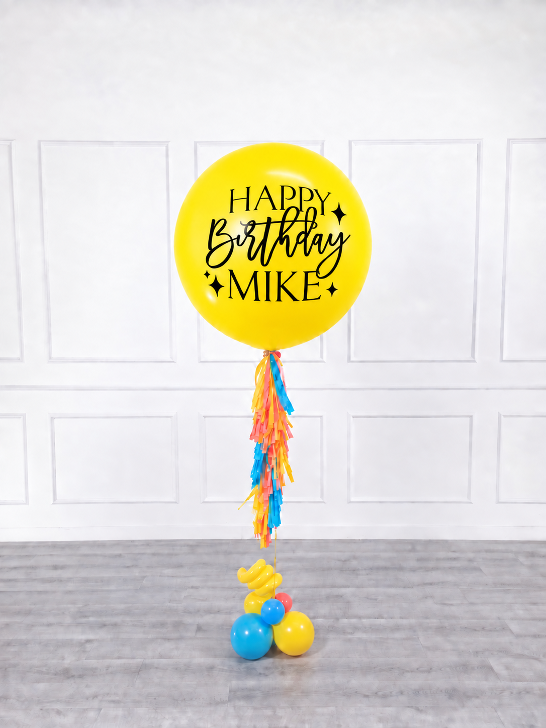 Ana Karina Balloons summer pop personalized jumbo balloon
