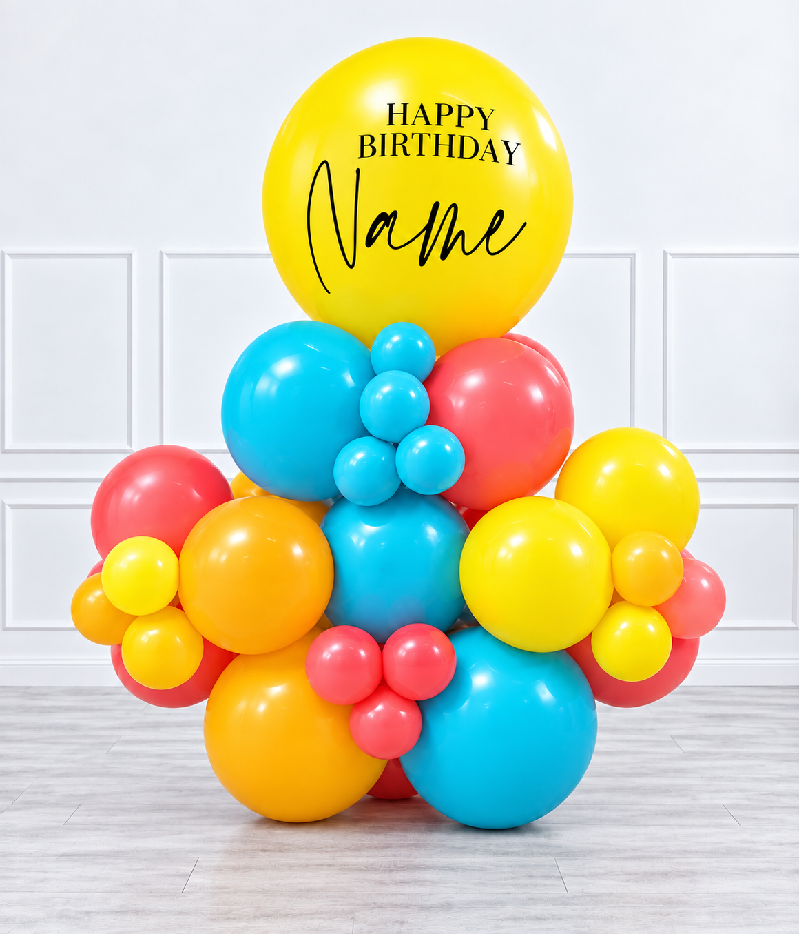 Ana Karina Balloons summer pop personalized stack balloons