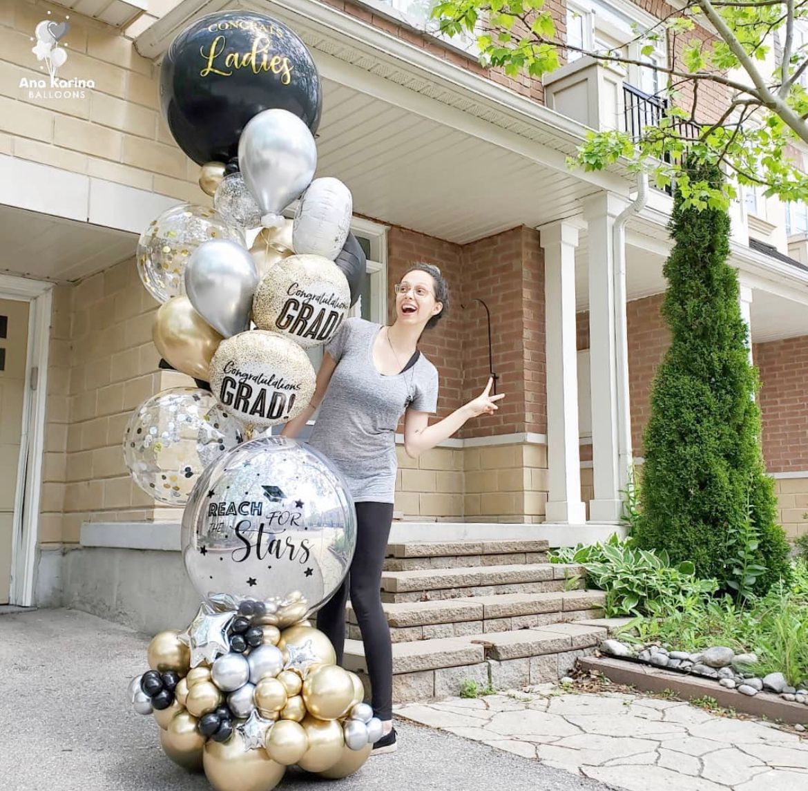 Graduation - Personalized Balloon Bouquet