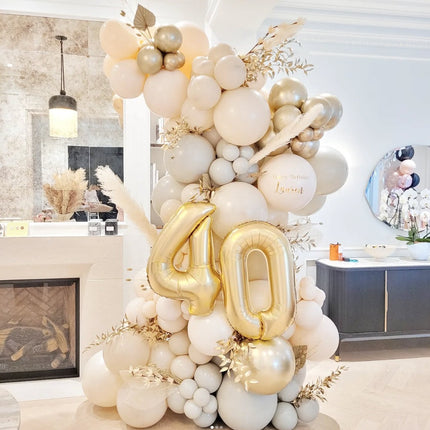 Custom Number Balloon Garland
