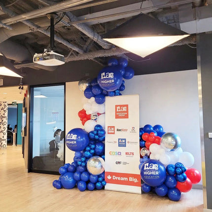 Custom Balloon Garland for Corporate Events