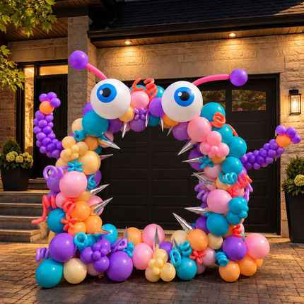 Halloween - Monster Balloon Hoop - Pastel Fun