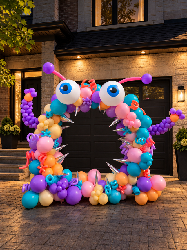 Halloween - Monster Balloon Hoop - Pastel Fun