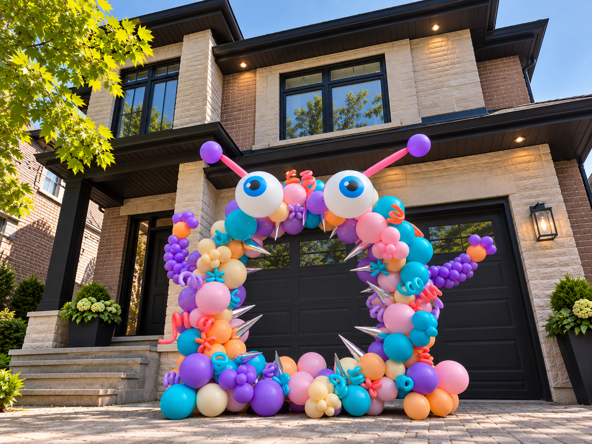 Halloween - Monster Balloon Hoop - Pastel Fun