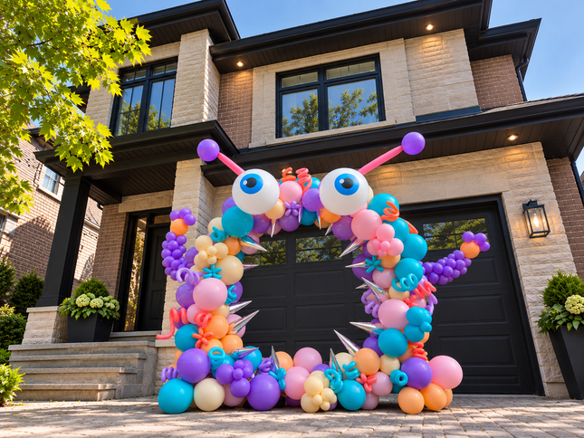 Halloween - Monster Balloon Hoop - Pastel Fun