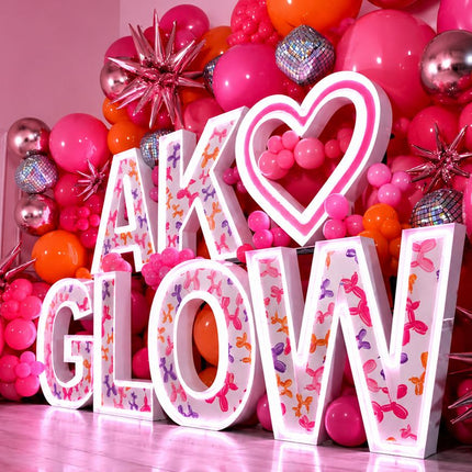 LED Marquee Letters & Numbers – AK GLOW
