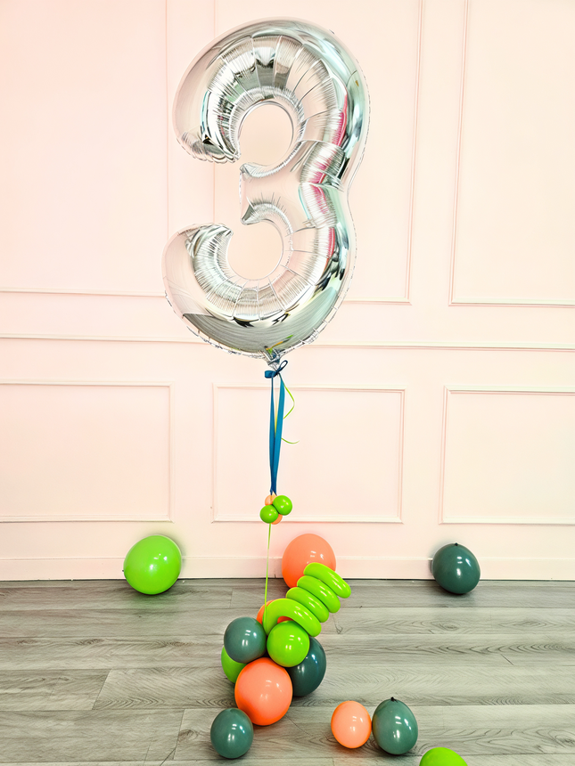 Foil Balloon Number