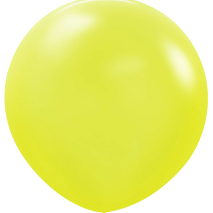 Personalized Deluxe Jumbo Balloon Bunch - Deluxe Citrine