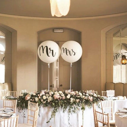 Personalized Jumbo Balloon Centerpiece