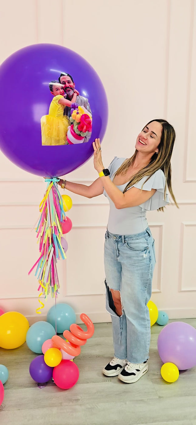 Jumbo Full Color Photo Balloon (3-day lead time)