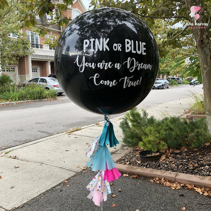 Personalized Gender Reveal Balloon - Make it your message