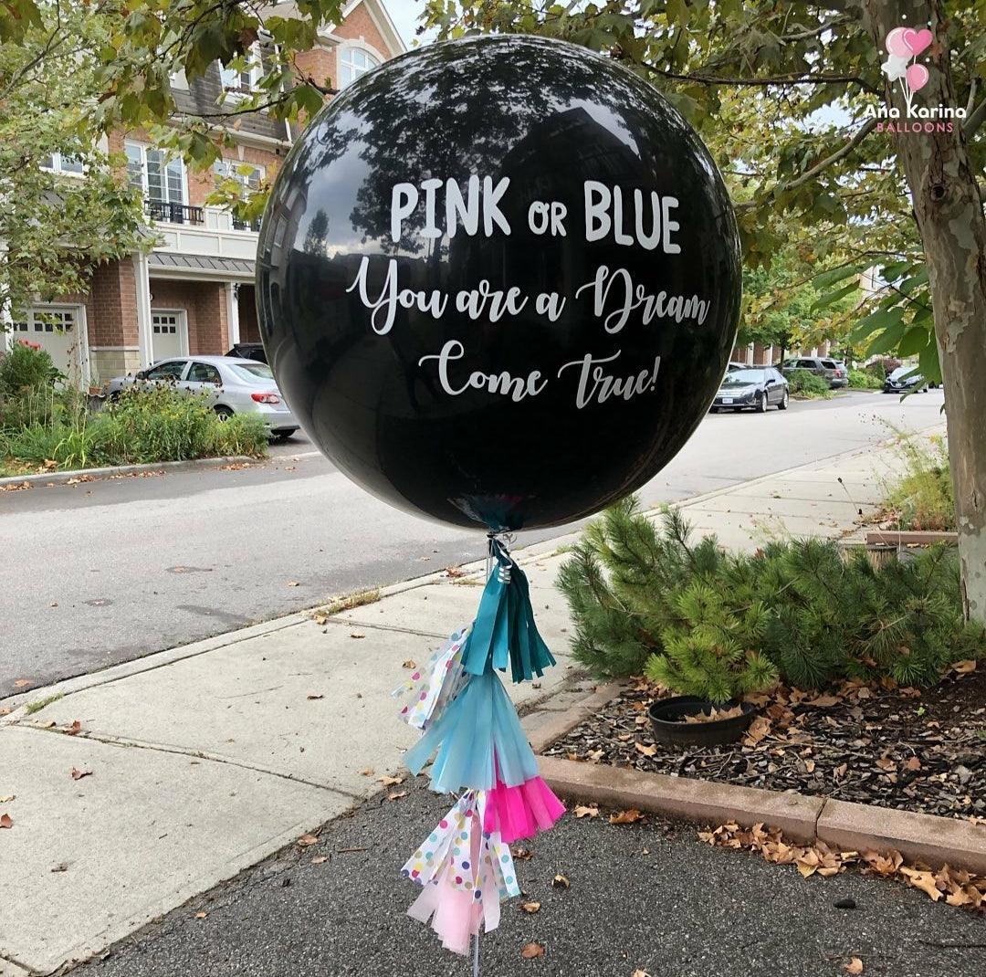 Gender Reveal - Personalized Jumbo Balloon-1