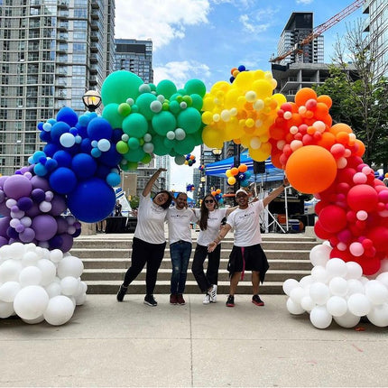 Maxi Rainbow Balloon Arch