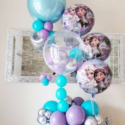 Petit Balloon Bouquet - Frozen