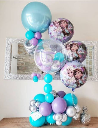 Petit Balloon Bouquet - Frozen