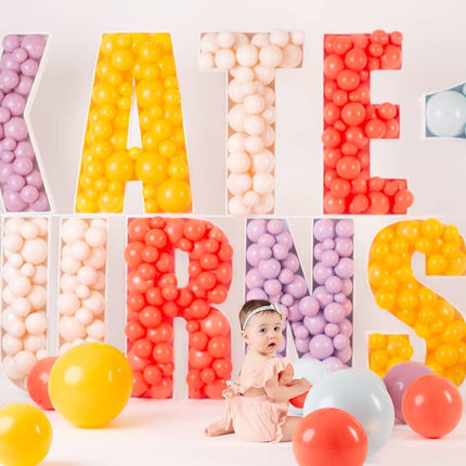 Balloons Mosaic - 30" Numbers and Letters