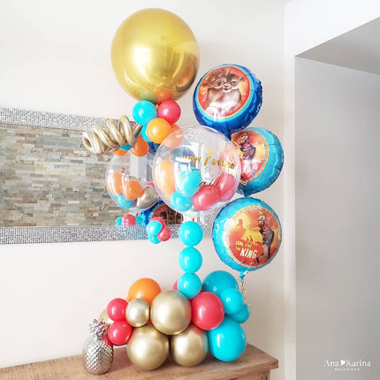 Petit Balloon Bouquet - Lion King