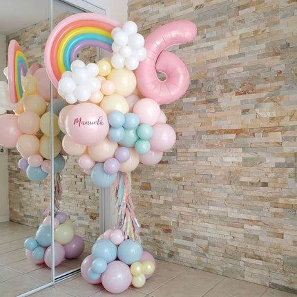 Balloon Pole - Rainbow