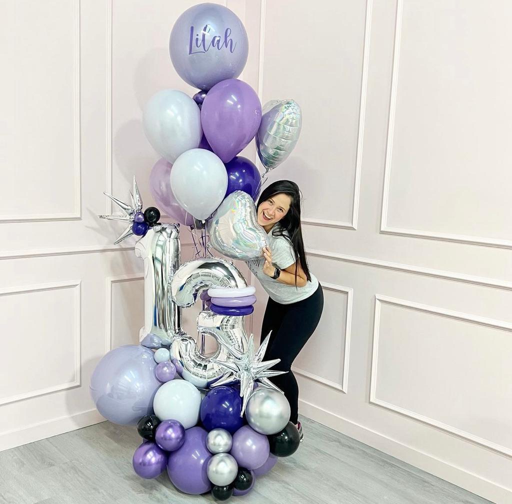 Lilac Garden - Customizable Balloon Bouquet